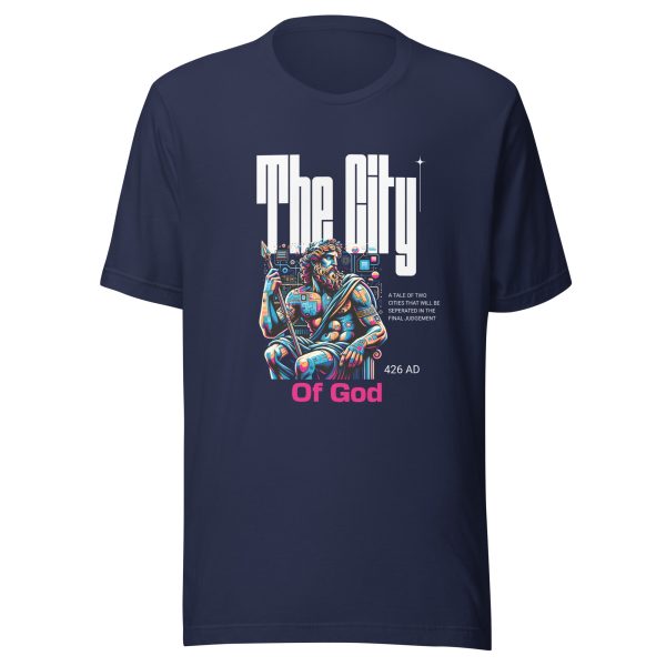 St. Augustine & The City Of God - T-Shirt - Image 2