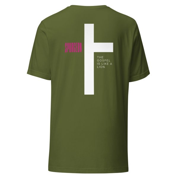 Spurgeon The Gospel Is Like A Lion - T-Shirt - Image 14