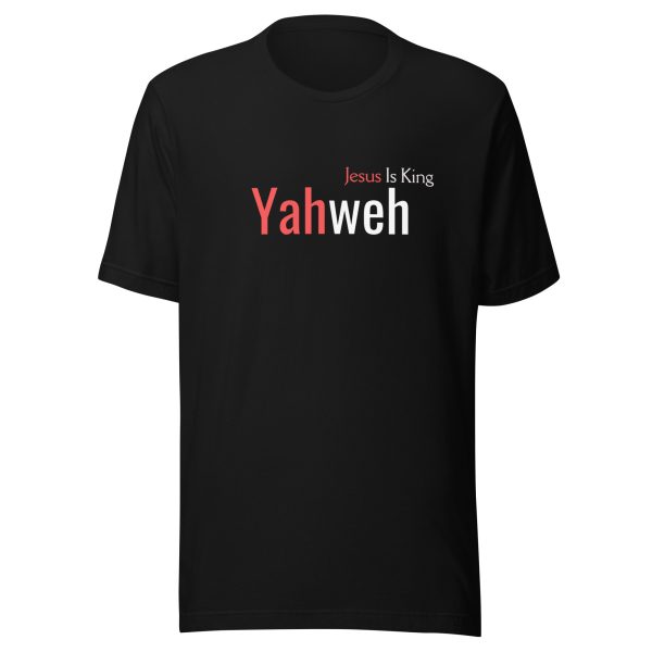 Yahweh in Red & White T-Shirt