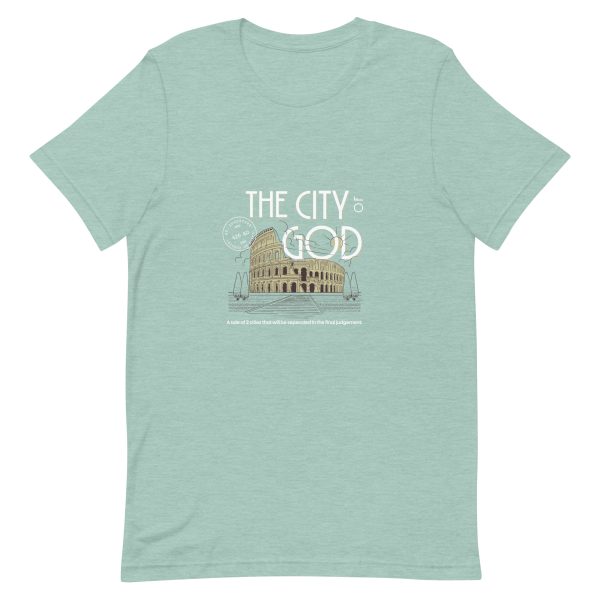 The City Of God – St. Augustine T-Shirt - Image 4