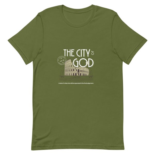 The City Of God – St. Augustine T-Shirt - Image 3