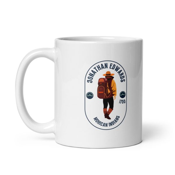 Jonathan Edwards’ Missionary Journey To The Mohican Indians Mugs - Image 2