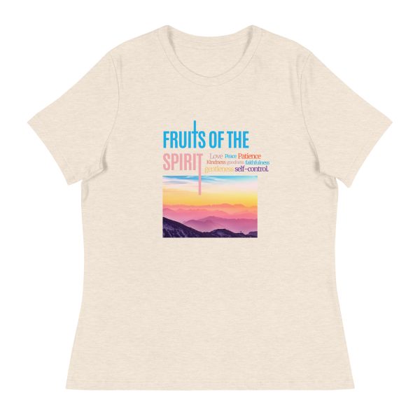 Fruits Of The Spirit Women's Relaxed T-Shirt - Image 2