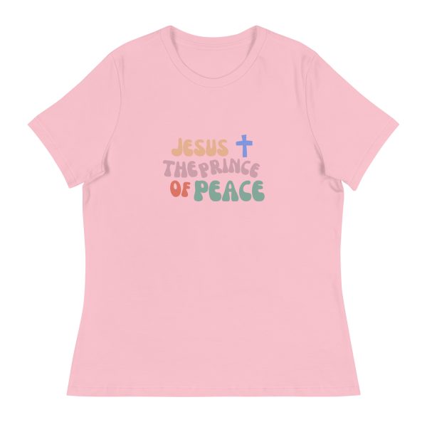 Jesus The Prince Of Peace Women's Relaxed T-Shirt - Image 3