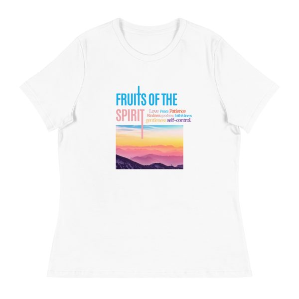 Fruits Of The Spirit Women's Relaxed T-Shirt - Image 3